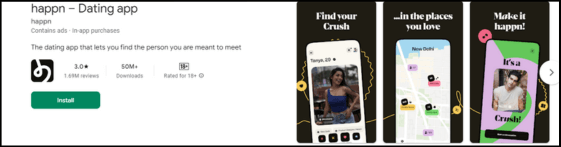 Happn- Dating app